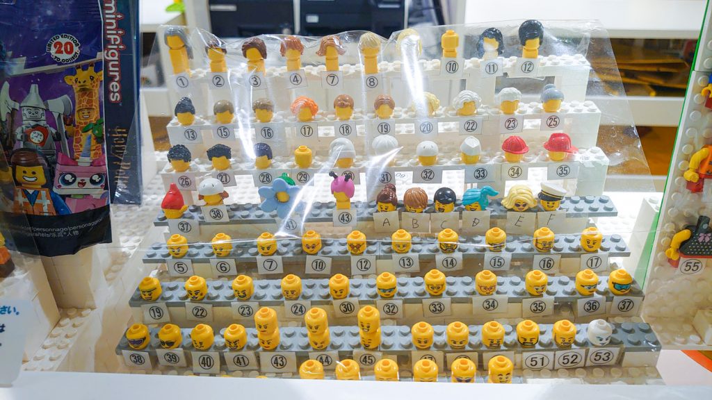 レゴストアでのオリジナルミニフィグ