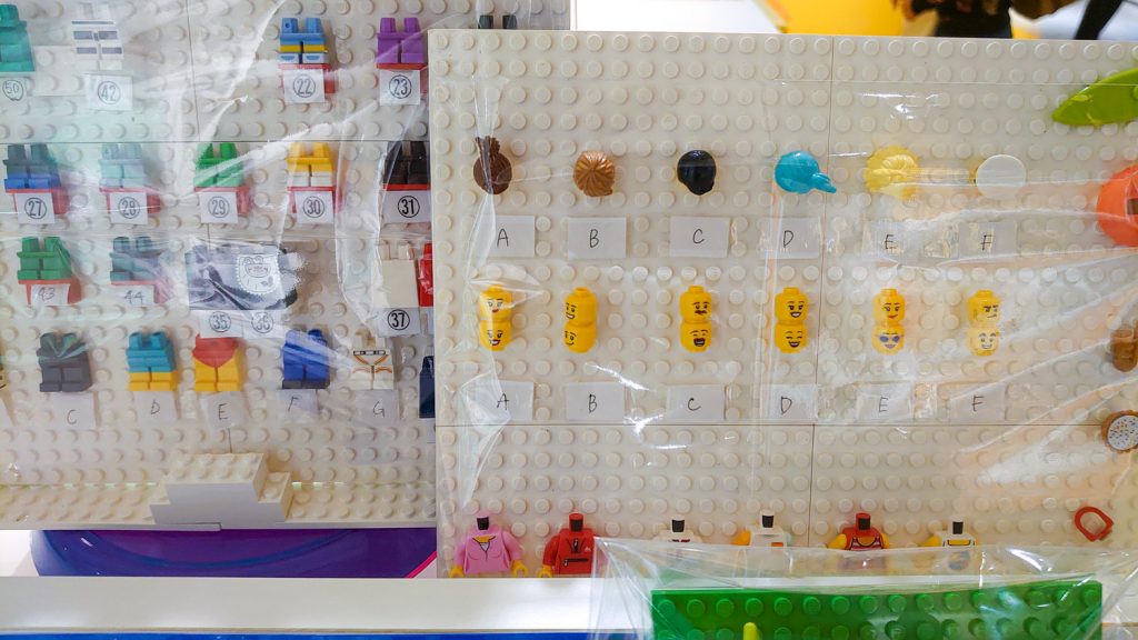 レゴストアでのオリジナルミニフィグ