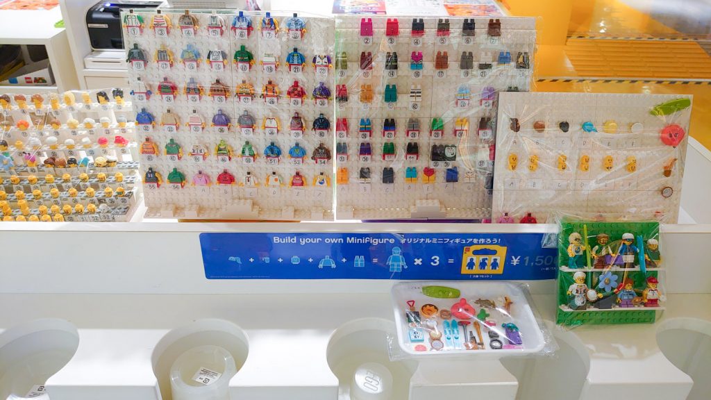 レゴストアでのオリジナルミニフィグ