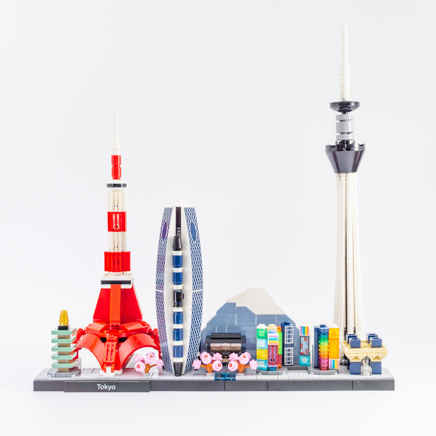 レゴ (LEGO) アーキテクチャー】東京 21051を建築の視点でレビュー